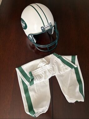 New York Jets (costume) Football Helmet with Matching Pants- Youth Medium
